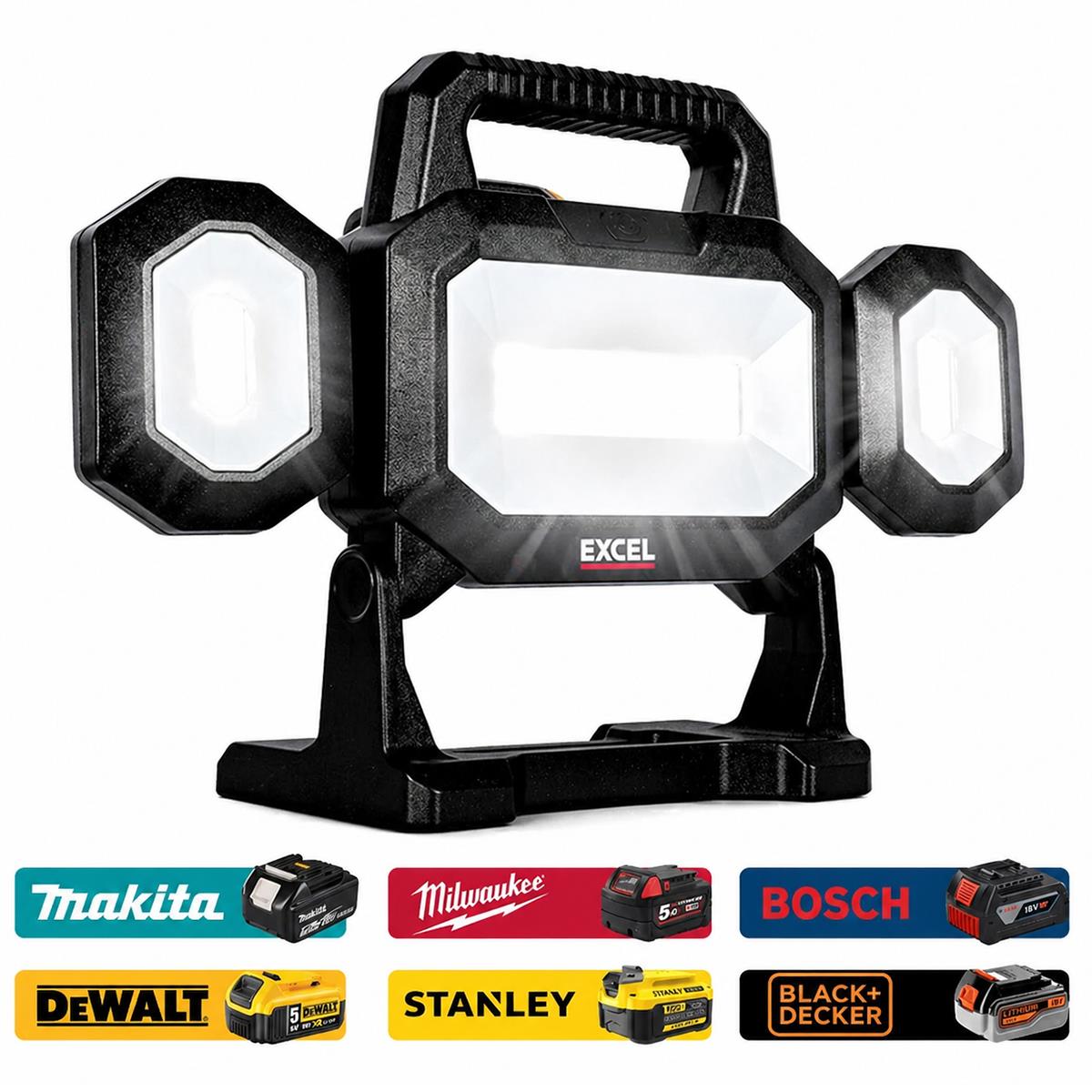 18V 15 Piece Power Tool Kit with 3 x 5.0Ah Batteries DEWKIT25