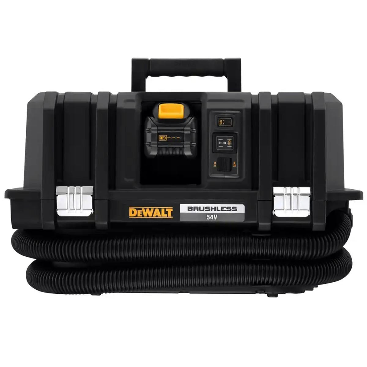 DCV586MT2 54V Flexvolt Brushless M-Class Dust Extractor with 2 x 6.0Ah Batteries & Charger