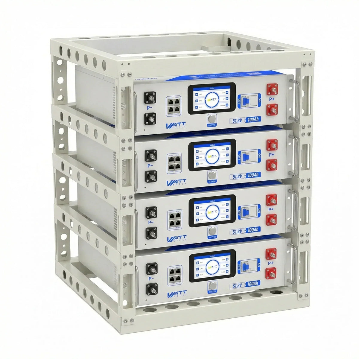 48V 100Ah LiFePO4 Server Rack Battery V2.5