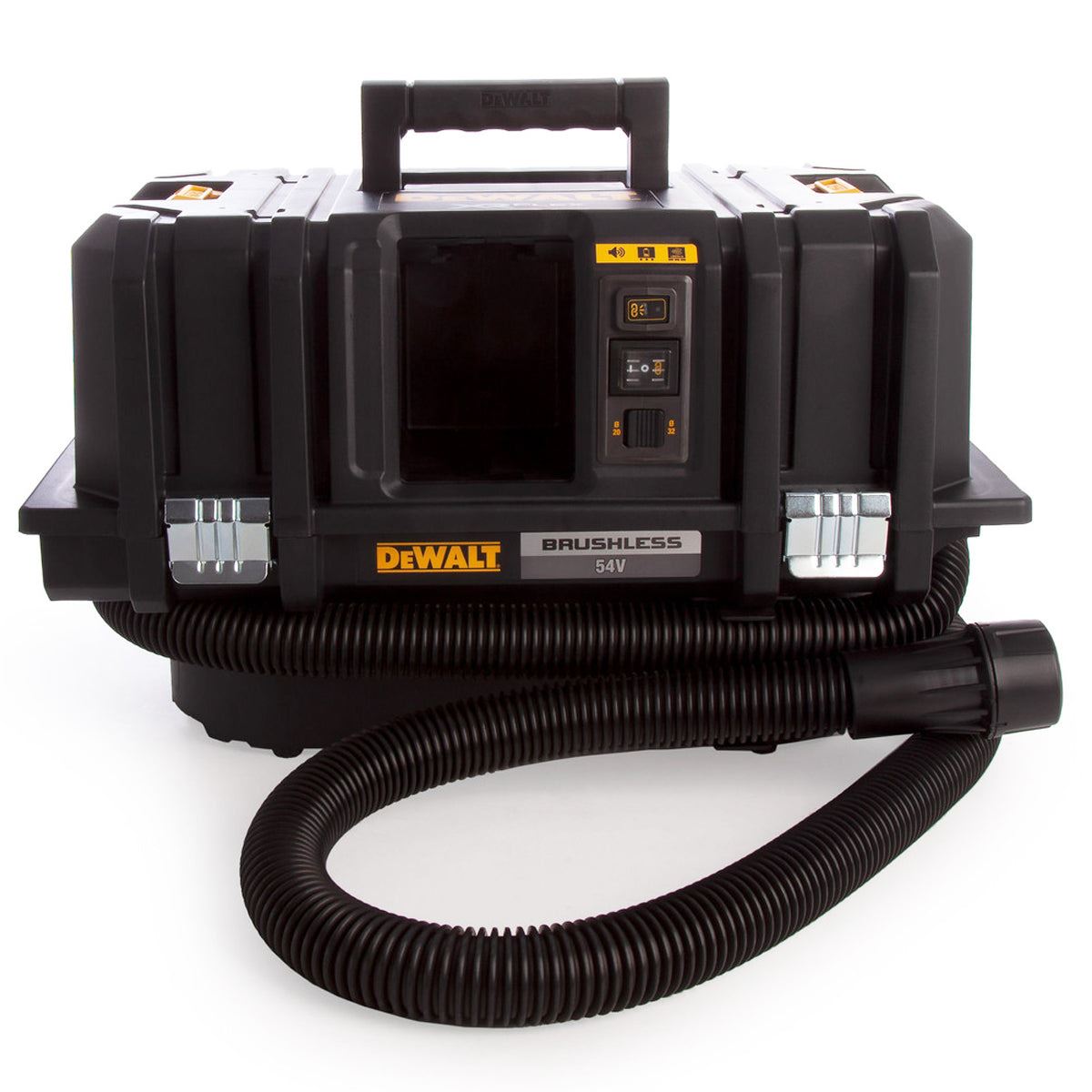 DCV586MT2 54V Flexvolt Brushless M-Class Dust Extractor with 2 x 6.0Ah Batteries & Charger