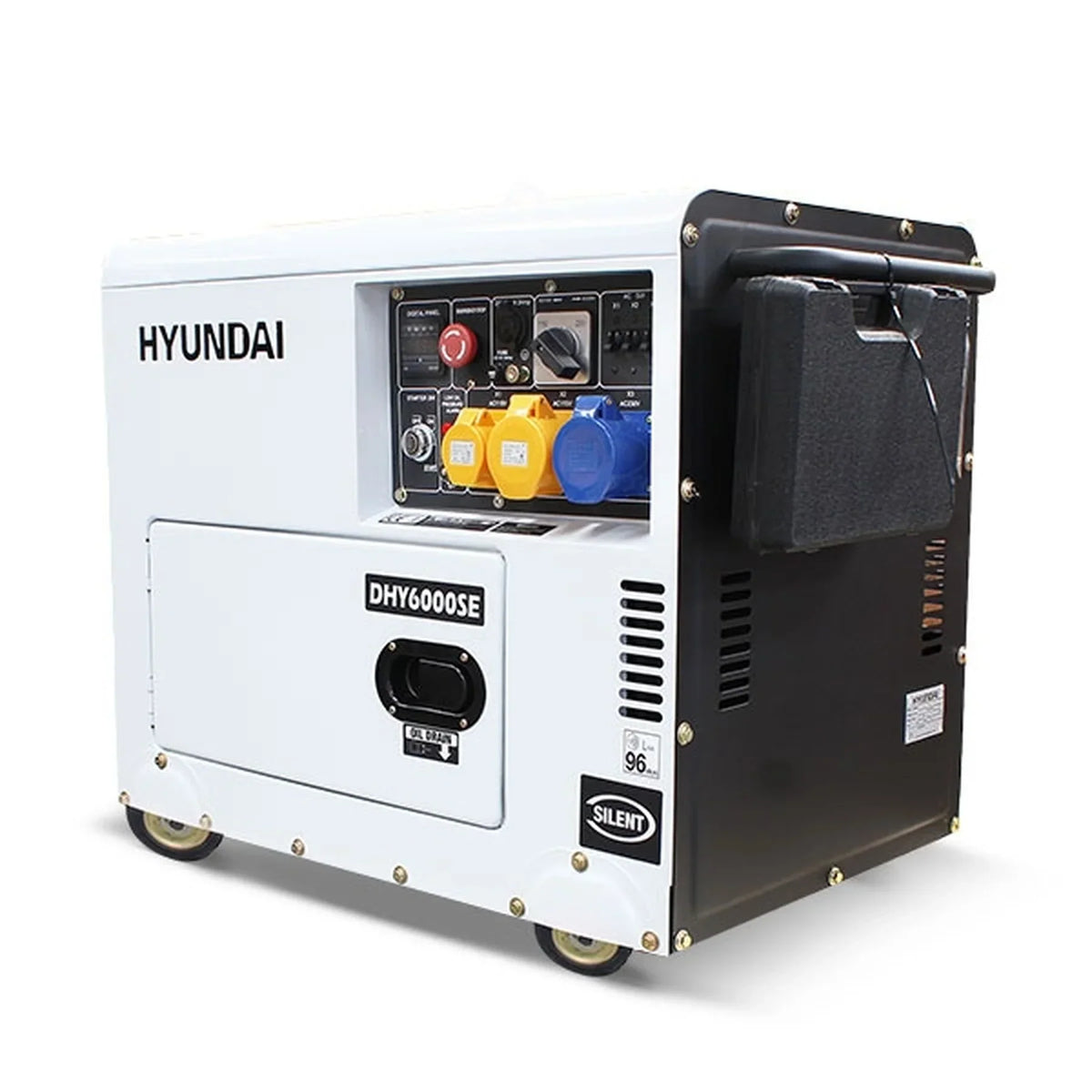 DHY6000SE 5.2kW/6.5kVA Silenced Standby Diesel Generator